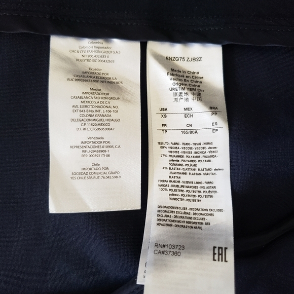 Armani Exchange stretch Slim-Fit Blazer - Picture 12 of 12